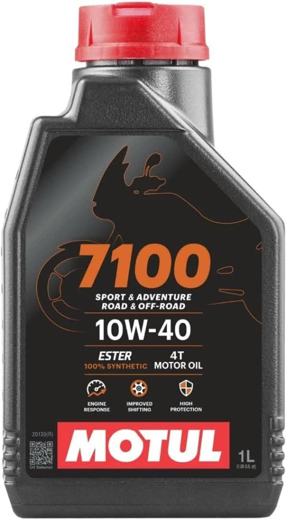 Aceite Motul 7100 4T 10W-40 100% Sintético Éster 1L