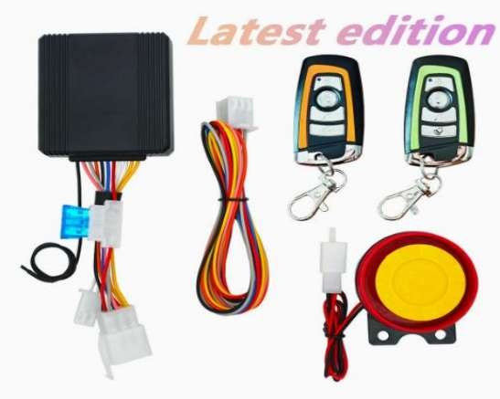 Sistema de Alarma Antirrobo con Sirena y 2 Controles