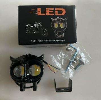 Exploradora LED Tipo Búho Doble Ojo (Blanco / Ámbar)