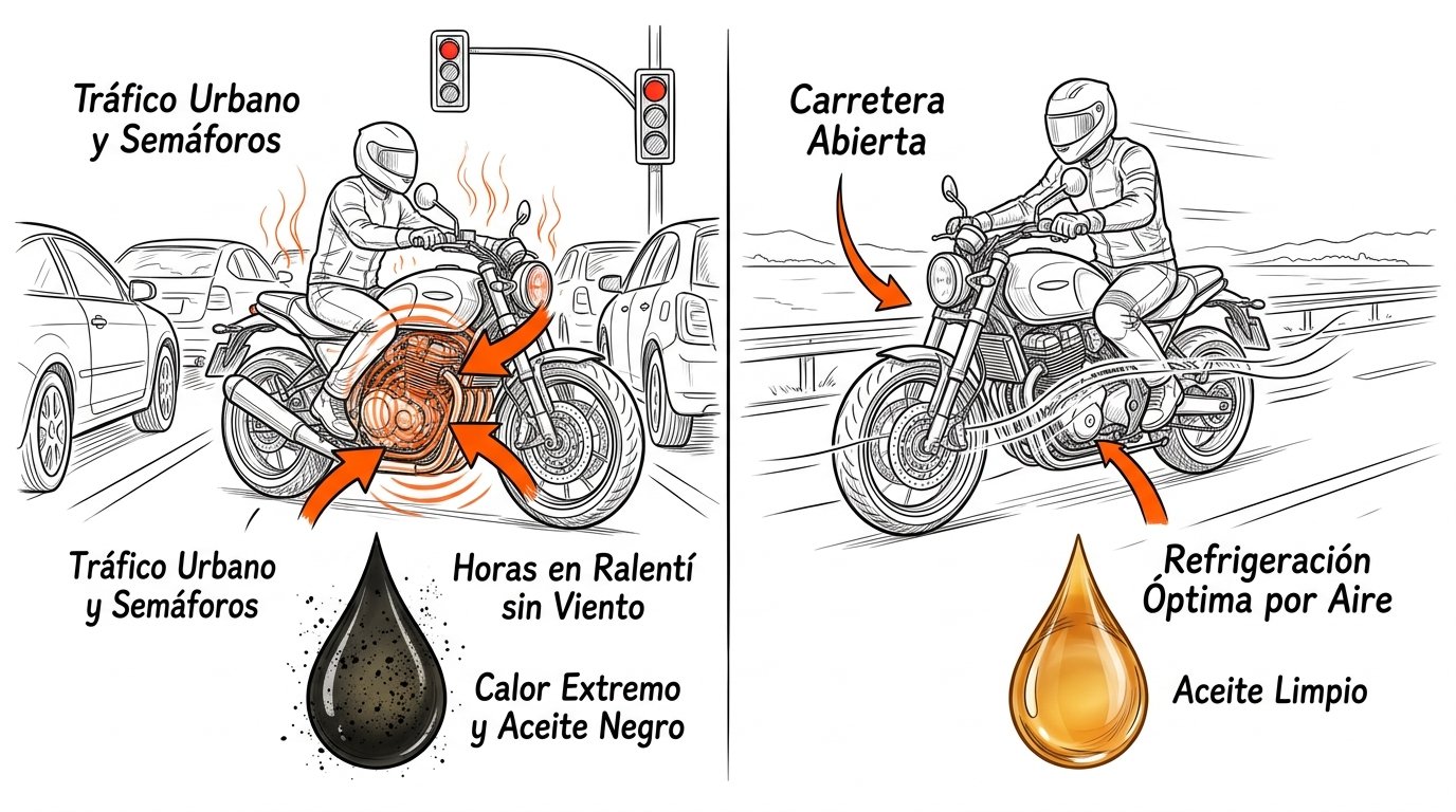 ¿Cada cuánto cambiar el aceite de moto en Latinoamérica?